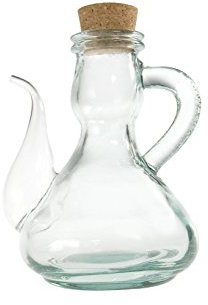 H&H Pengo 4232 1 Oliera con Tappo, Vetro, 250 CC