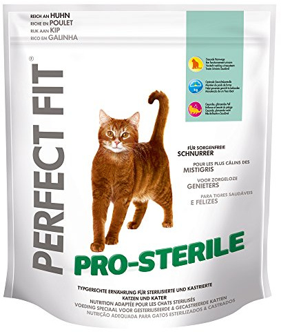 Perfect Fit Mangime sterile per gatti di pollo, confezione da 2 (2 x 1,4 kg)