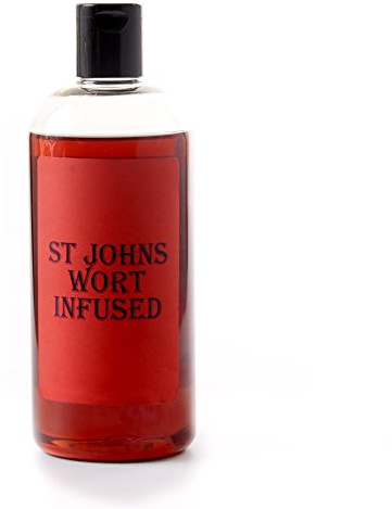 Mystic Moments | St John's Wort Infused Herbal Oil | Hypericum Perforatum | Anti-Inflammatory Skincare for Scars, Fine Lines & Skin Conditions | Infused in Sunflower Oil | 500ml