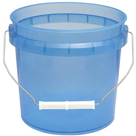 Leaktite 1 Gallon Translucent Pail - Blue