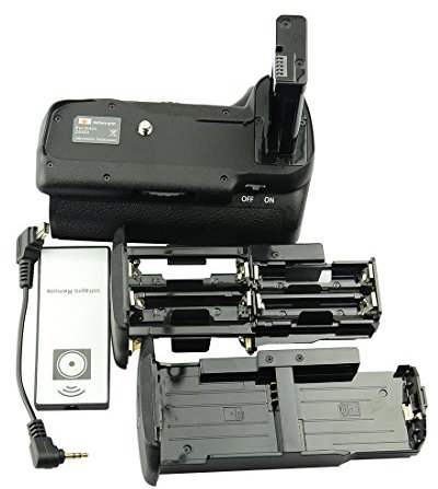 DSTE® Remote Vertical Battery Grip Holder Compatible with Nikon D5500 D5600 DSLR Camera as MB-D5500