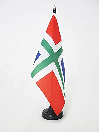 AZ FLAG Bordsflagga Provinsen Groningen 21x14 cm 100D Polyester Plastfot