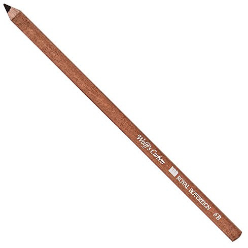 Wolff Carbon Pencil 6B by Wolff's