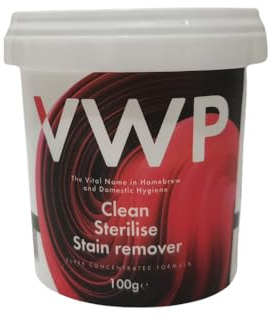 Home Brew & Wine Making - VWP Cleaner Steriliser 100g Tub