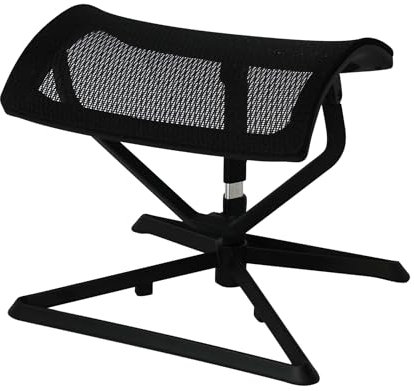 AMSTYLE Fußauflage LEGpro OTTOMANN Beinauflage Stoffbezug für Büro Fußablage höhenverstellbar Beinablage Schreibtisch