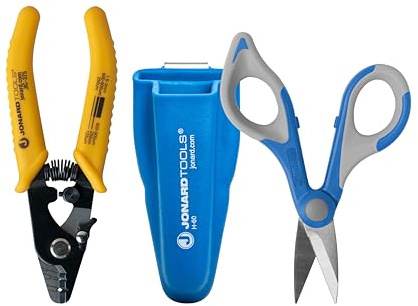 Jonard Tools TK-350 Fiber Stripper & Kevlar Cutting Kit