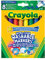 CRAYOLA Ultra-Clean Washable Markers - Assorted Colours (Pack of 8) | Premium Broadline That Can Easily Wash Off Skin, Clothing & Walls Ideal for Kids Aged 3+