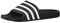 adidas Adilette Aqua, Infradito Unisex - Adulto, Black White Black, 46 EU