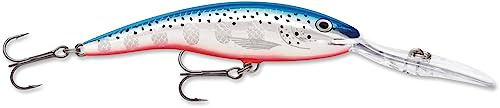 Rapala - Deep Tail Dancer Angelköder - Angelzubehör aus Balsaholz - Stabile Tauchschaufel - Süßwasser Spinnköder - Lauftiefe 4.5m - Fischköder 7cm, 9g - Hergestellt in Estland - Live Ayu