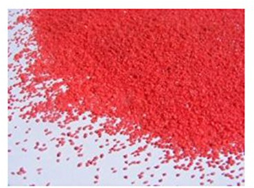 Sabbie e sassi naturali 1 Kg Di Sabbia Sottile 0.4-0.7 Mm (Rosso)