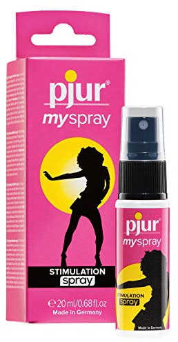 pjur myspray - Spray intime pour ELLE - Formule aux ingrédients actifs pour une circulation sanguine renforcée (20ml)