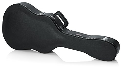 Gator Cases Deluxe Holzkoffer für Konzertgitarren | schwarz (GW-Classic)