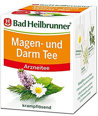 Bad Heilbrunner Husten- und Bronchial Tee im Filterbeutel, 4er Pack (4 x 8 Filterbeutel)