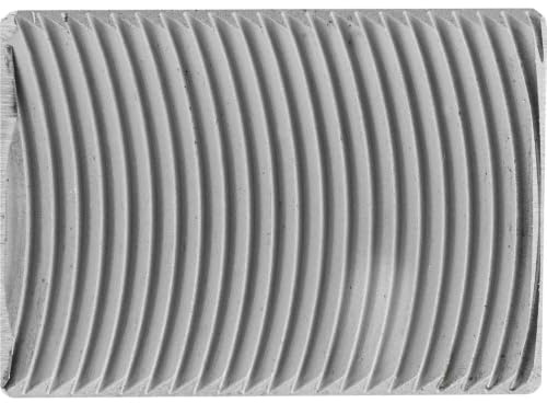 PFERD Reservfil för lackhyvlar, frästa fil, 50 mm, radiellt tandade Z3, 14131053 – för finbearbetning av de minsta målade ytorna, 50 mm x 36 mm x 4,7 mm