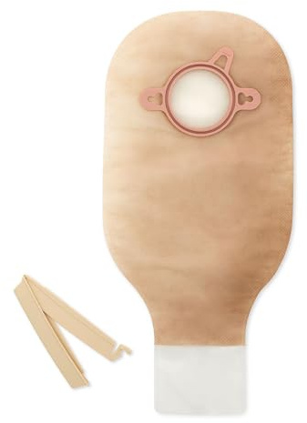 HOLLISTER Bolsa de drenaje Ostomía de dos piezas con brida de 21/4 (#18103, se vende por caja)