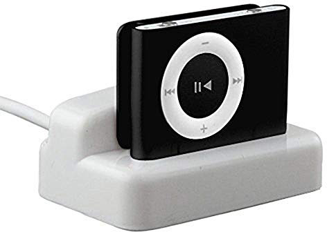 Trixes - Cargador USB blanco para Apple iPod Shuffle 2ª y 3ª gen. 2G