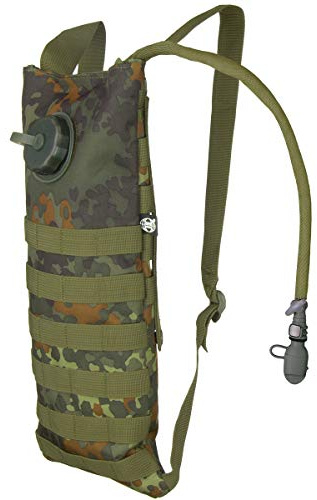 MFH Hydration Bladder and Carrier MOLLE Flecktarn