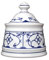 Eschenbach Porzellan Group Tallin Indischblau Zuckerdose 0,30 L, Porzellan, Indigoblau, 1 x 1 x 1 cm