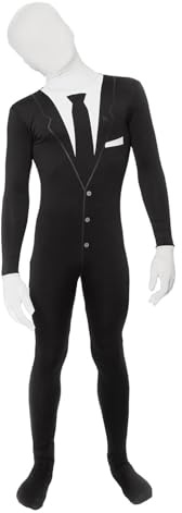 Morphsuits - Enfants Slenderman Pour Hauteur 120-135 Cm - Taille M