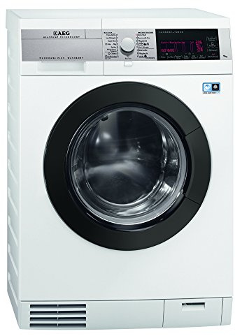AEG 914605913 Lave linge séchant 1600 trs/min A-40% Noir, Blanc