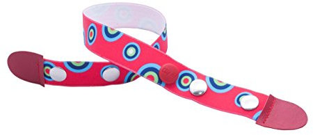 Clip-Ho Clipho Gürtel ohne Schnalle Kreise rot 116-122