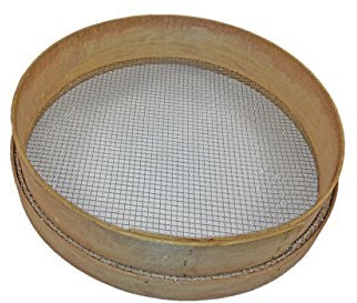 Greenkey 758 7 mm, traditionelles Maschen Gartensieb aus Holz