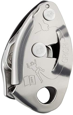 Petzl Grigri 2 selbstblockierendes Sicherungsgerät, Farbe:grau