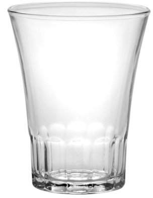 Duralex Confezione da 4 bicchieri Amalfi 07 CL, vetro temperato, multicolore, One Size, 4