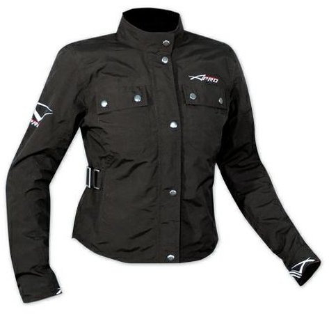 Giacca Donna Moto Scooter Protezioni CE Estiva Impermeabile Lady Città Nero M