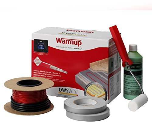 Warmup Underfloor Heating System DWS400 2.5-3.4 Sq/Mtr 400w (Stone Or Ceramic Tiles, Dual-Core Heating Element) DWS400