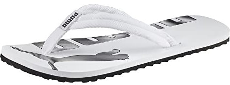 PUMA Epic Flip V2, Chanclas Unisex adulto, White Black, 43 EU