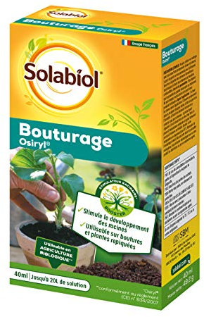 SOLABIOL Bouturage Osiryl - 40mL - Stimulateur Racinaire SOBOUTU40