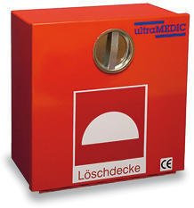 Löschdeckenbox mit Löschdecke,HxBxT 313x308x159mm,Stahlblechbehälter