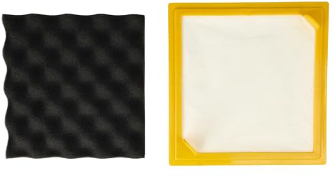 vhbw filtre compatible avec Hoover TS 2375 011, TS 2406 011, TS 2362 021, TS 2366 011, TS 2362 011 aspirateur - filtre HEPA jaune