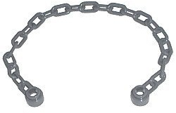 LEGO City 30104 Chain 21 Links Pack of 3 Dark Grey