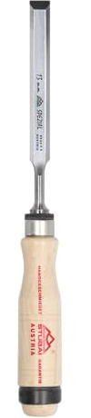 Stubai 353005 - Formón tipo sueco (mango de madera, 13 mm)