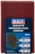 Sealey HP1523M Abrasive Finishing Pad 150 x 230mm Medium Pack of 10,Red