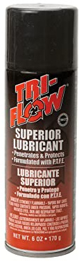 Tri-Flow Teflon Spray Lubricant - PTFE Spray, 6 oz