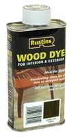 Rustins Wood Dye 250ml Dark Oak
