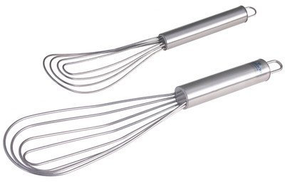 Contacto Edelstahl Tellerschneebesen der POLARIS Serie, 21 cm 1 Stück