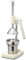 KitchenCraft Living Nostalgia Robusto Spremiagrumi a Pressa Manuale, Tazza Raccoglitore e Colino Sicuri in Lavastoviglie, Pressione fino a 360 kg, Crema