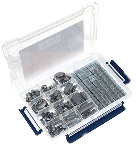 Old-Harvest (16€/kg) 370-teiliges Felgengewichte Set zum Kleben & Nageln für Alu & Stahlfelgen Nagelgewichte Auswuchtgewicht Radgewichte Neu