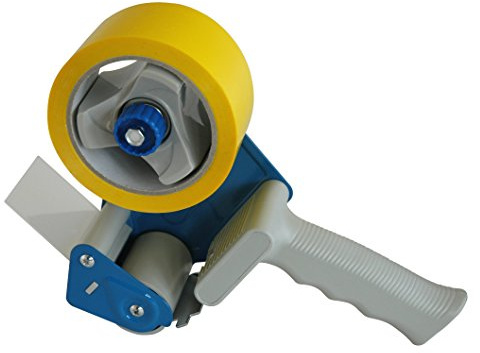 Viva 1384 Dispenser per Nastro da Imballo per Rotoli, 75 mm, Blu