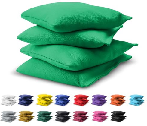 GoSports Sitzsäcke Cornhole Bean Bags Set, One Size