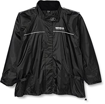 Oxford Products Unisex adulto Oxford Rainseal All Weather Over Jacket Chaqueta de montar, Black, M