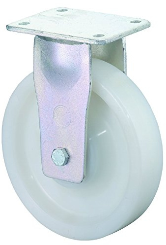 BS Rollen Schwerlast-Bockrolle, Anschraubplatte, Kunststoffrad, 200 mm, RR110.B15.200