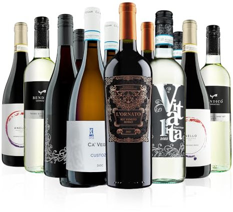 Virgin Wines - Italian Customer Favourites Mixed Wine Case - 12 Bottles (75cl) - Sangiovese, Barbera, Vermentino & More
