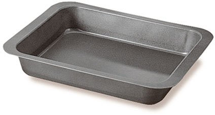 Ballarini Teglia Rettangolare/Lasagnera, 22x28 cm, Antiaderente, Lega di acciaio