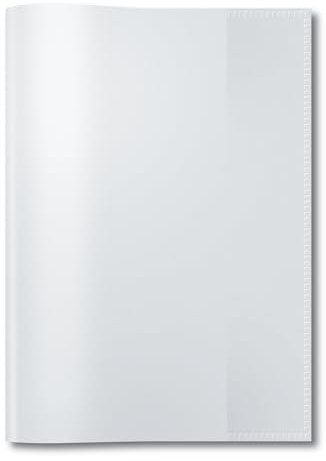 HERMA 7480 Heftumschläge A5 Transparent Klarsicht, 25 Stück, Hefthüllen aus strapazierfähiger & abwischbarer Polypropylen-Folie, durchsichtige Heftschoner Set für Schulhefte, farblos