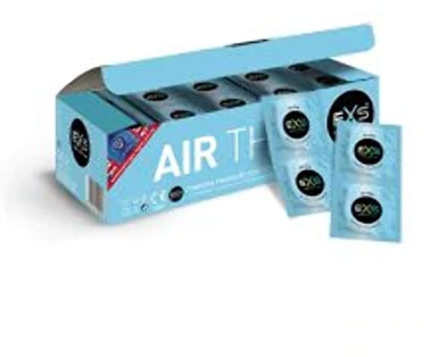 Exs Condones Air Thin - Paquete de 144 Unidades, 520 g